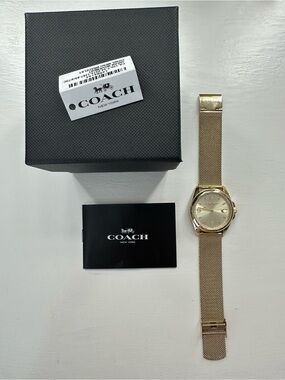 COACH Mesh Bracelet Watch